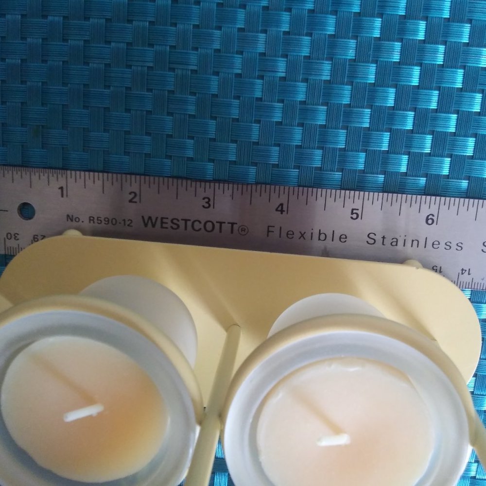 Yellow Roses Metal Candle Holder - Picture 6 of 10